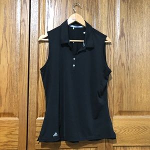 Women’s Adidas Black Large Golf Tank Shirt